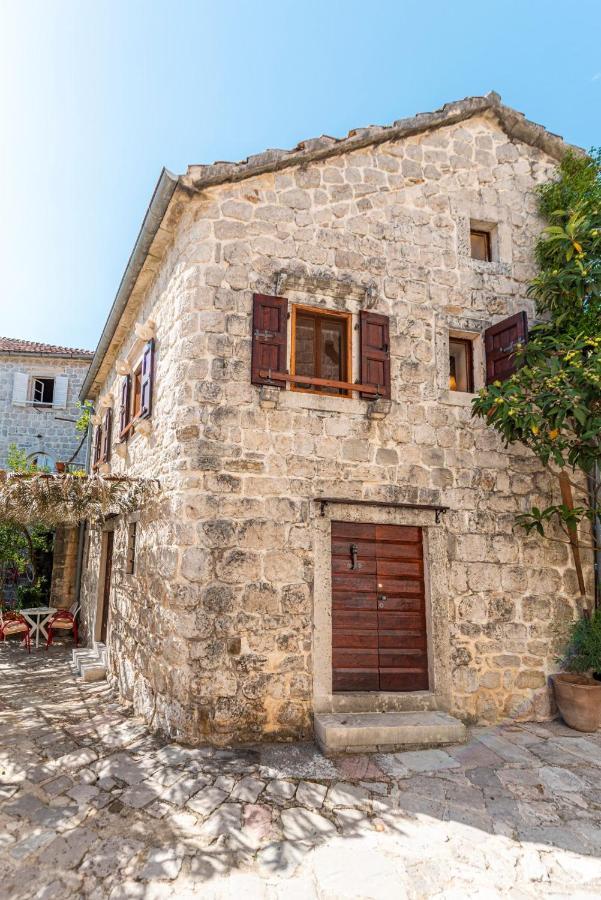 Charming Bohemian House In Perast Villa Kültér fotó