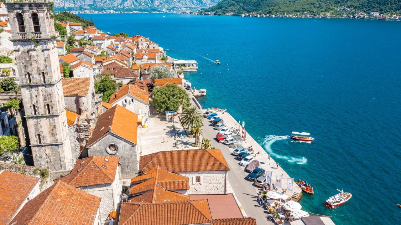 Charming Bohemian House In Perast Villa Kültér fotó